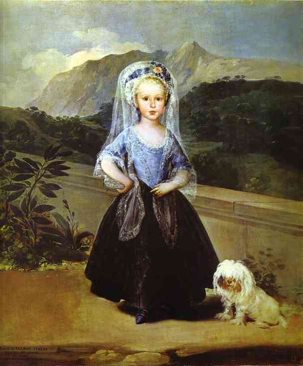 Francisco Jose de Goya Maria Teresa de Borbn y Vallabriga